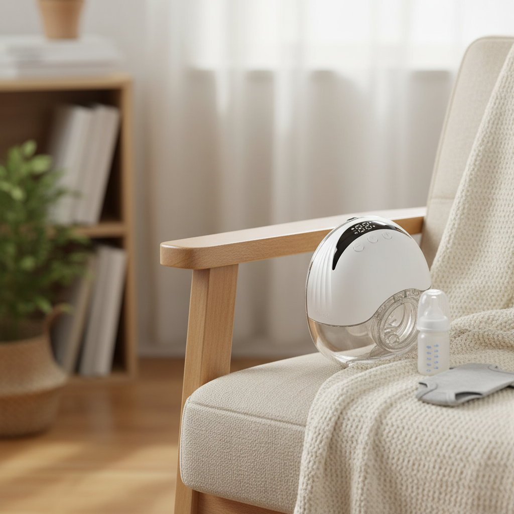 wearable breast pump